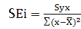 斜率標(biāo)準(zhǔn)誤計算公式
